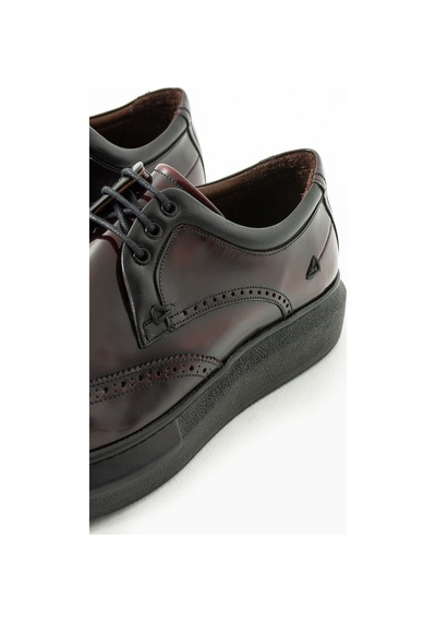 Güvener Şık Spor Oxford Bordo Bordo