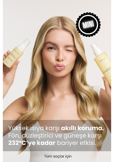Matsu Sun Day Isı ve Güneş Koruyucu Saç Spreyi 232°C Isı Koruması 50 ml
