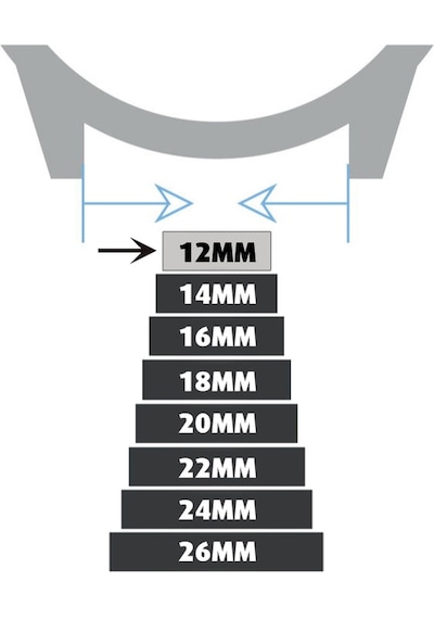 Saatse Mor Silikon Saat Kordonu Kayış 12 MM