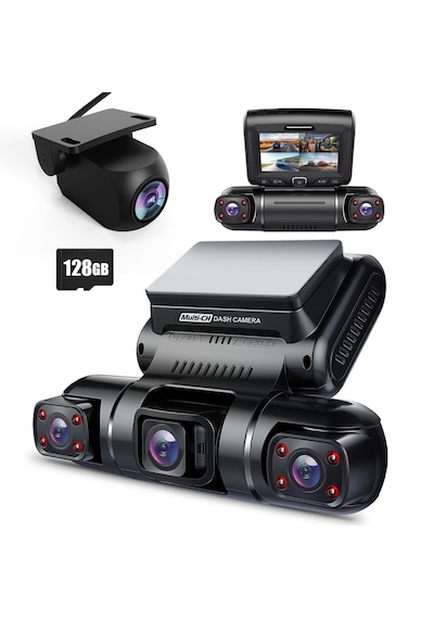 Pruveeo D90-4ch Fhd Wi-fi Gps + 128gb Sd Kart