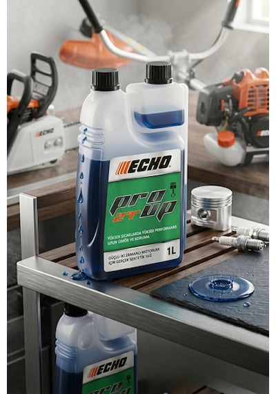 Echo Yağ Pro Up İki Zamanlı Ölçekli Dumansız Yağ 1 L