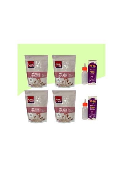Esca Food Yavru Kediler İçin Süt Tozu 4 x 200 G + Biberon 2 Adet 60 ML