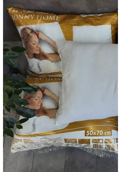 Percale Pamuk Kumaşlı 1 Ad 1.000 Gr'lık %100 Silikon Yastık