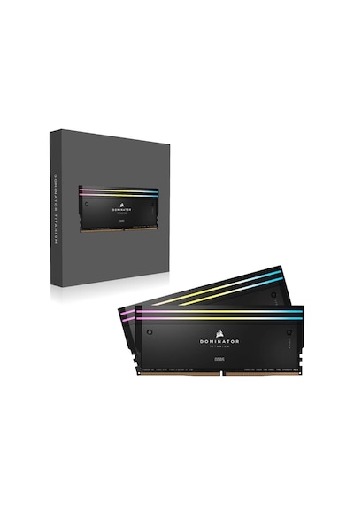 Corsair Dominator Titanium CMP48GX5M2X7200C36 RGB 48 GB (2x24) DDR5 7200 MHz CL36 Siyah Ram
