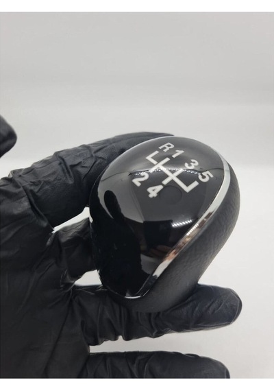 Renault R5 - R9 - R11 - R19 - R21 Siyah Şemalı Vites Topuzu Suni Deri