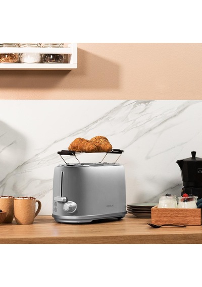 Cecotec Toast&taste 1000 Retro Double 980 W 2 Dilim Dikey Tost Makinesi