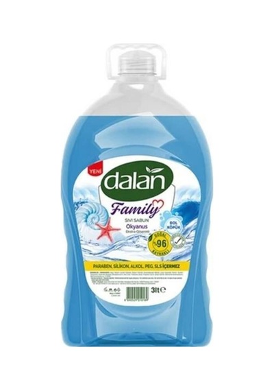 Sıvı Sabun Family 3 Litre Okyanus 2 Adet