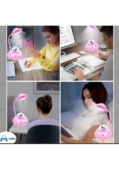 Temalı Masa Lambası- 1'li Paket Çalışma Masası Led Lambası, Şarj Edilebilir Masa Lambası Çok Renkli