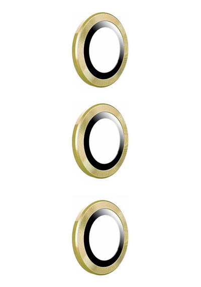Subutu Galaxy S23 Fe Uyumlu Kamera Koruyucu Cam Filmi-gold Gold