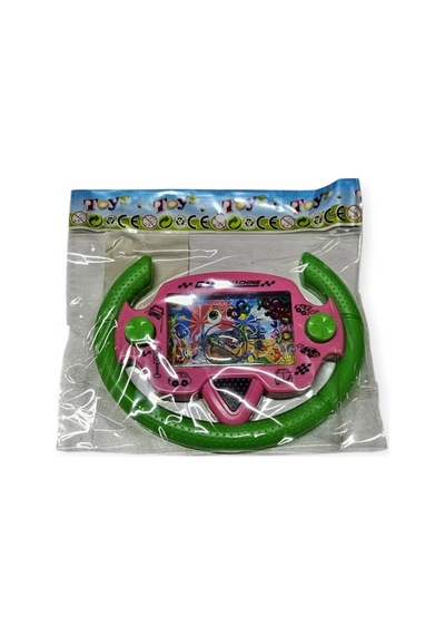 Direksiyonlu Su Oyunu - Halka Geçirmeli - Fidget Oyuncak - Yeşil 1pcs