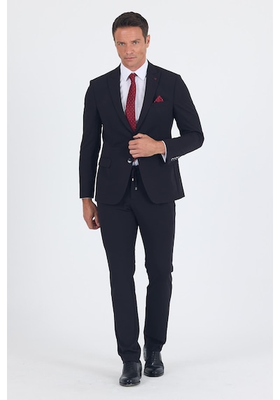 İmza Siyah Kırlangıç Yaka Kelebek Astar 6 Drop Slim Fit Beli Lastikli Takım Elbise 1001250176 Siyah İmza Siyah Kırlangıç Yaka Kelebek Astar 6 Drop Slim Fit Beli Lastikli Takım Elbise 1001250176 Siyah