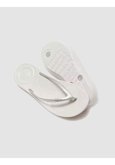 Fitflop Iqushıon Ergonomıc E54 Gümüş Kadın Parmak Arası Terlik Gümüş