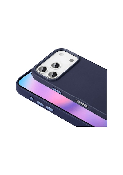 Teleplus Apple Uyumlu iPhone 17 Pro Max Kılıf Msafe Şarj Özellikli Pu Deri Kupra Kapak