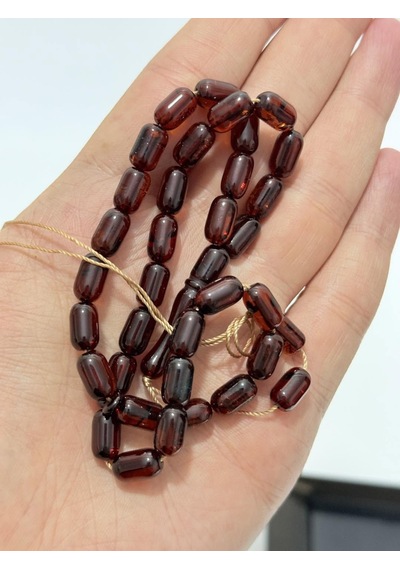 Doğal Kaya Damla Kehribar Tesbih 33lük 11,55 Gram K016