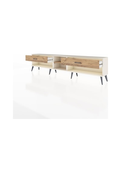 Arges Tv Ünitesi Tek Raflı 2 Çekmeceli 220x30x51 Aytaşı-çam Atlas Çam/atlas Çam - Aytası Arges Tv Ünitesi Tek Raflı 2 Çekmeceli 220x30x51 Aytaşı-çam Atlas Çam/atlas Çam - Aytası