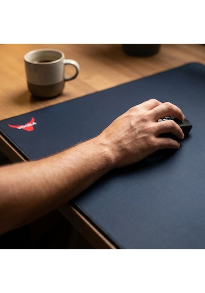 Vooka Baskılı Xxl 90x40 Profesyonel Mousepad 90x40 Kaymaz Taban Premium Masa Desk Matt 90cm X 40cm