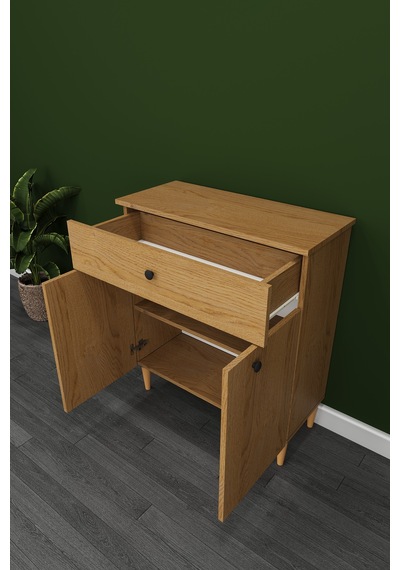 Modern Çekmeceli Çok Amaçlı Mutfak Banyo Dolabı %100 Mdf Erzak Kiler Dolabı Fd01 Karına