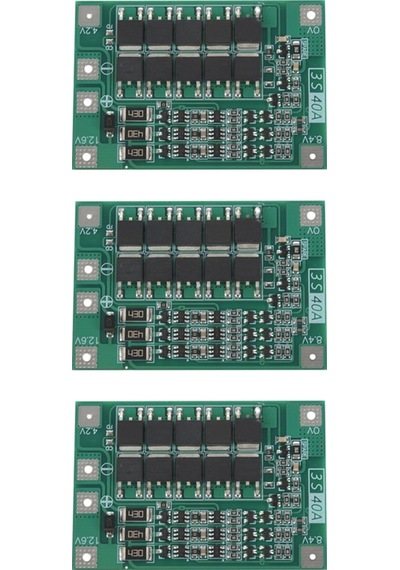 12v Li-ıon 18650 Koruma Kartı İçin 3x 3s 40a