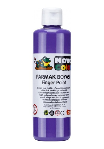 Nova Color Parmak Boyası Mor 250 Gr Nc-452 Çok Renkli