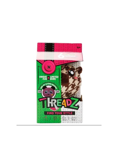 Bsf Threadz Küçük 6a Peluş Oyuncak Kahverengi