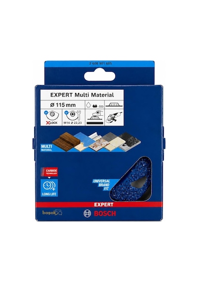 Bosch Expert 115 Mm X-lock Çok Amaçlı Karbür Taşlama Diski Orta 2608901685