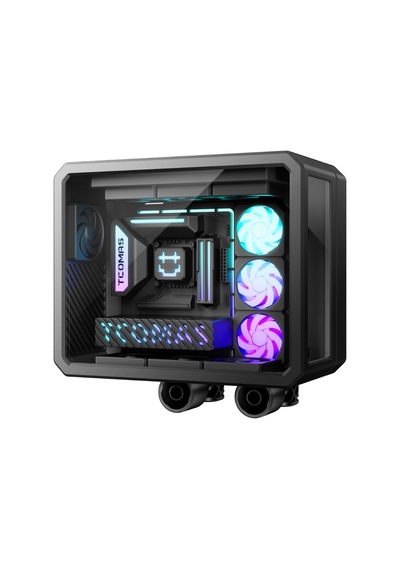 Tcomas Cube 360mm Am5/lga1851 Uyumlu Siyah Sıvı Soğutucu Azaz3tcmas0003