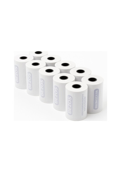 Buradabulabilirsin Bezos 80x25 Mm Adisyon Rulosu Termal Rulo 5 Paket 50 Adet Bbz