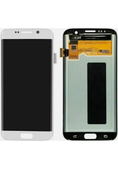 Te Samsung Uyumlu S7 Edge G935f Lcd Ekran Dokunmatik Beyaz