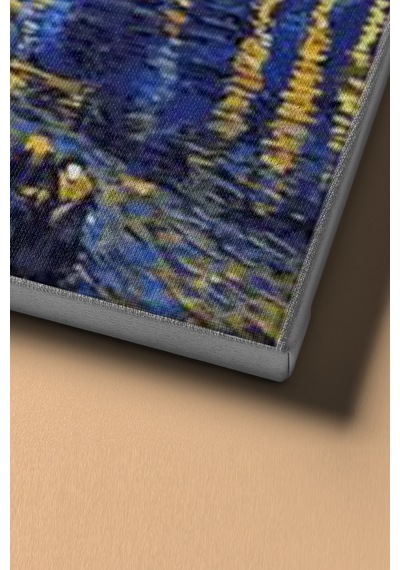 Webstyle Sayılarla Boyama Seti Kasnaklı Yıldızlı Geceler 50 X 65 Cm