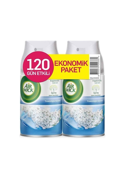 AIR WICK ODA PARFÜMÜ COOL LINEN - TEMİZLİĞİN ESİNTİSİ 250 ML (2 a