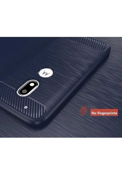 Lenovo Moto G4 Kılıf Zore Room Silikon Kapak Lacivert