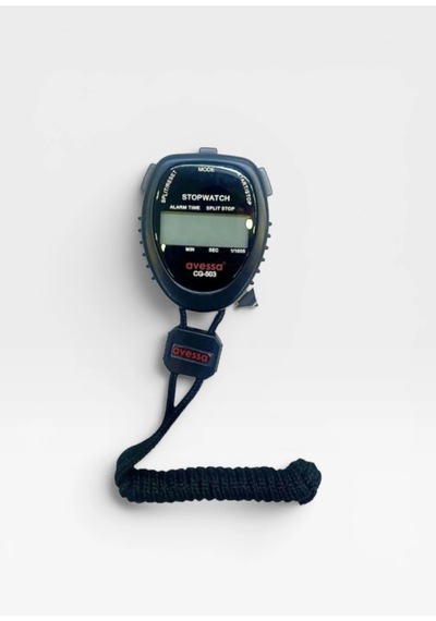 Avessa Cg-503 Hafızasız Kronometre Dijital Spor Kronometresi Siyah