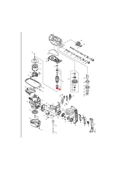 Makita HR5212C Rulman 6000 Ürün Kodu 210059-1