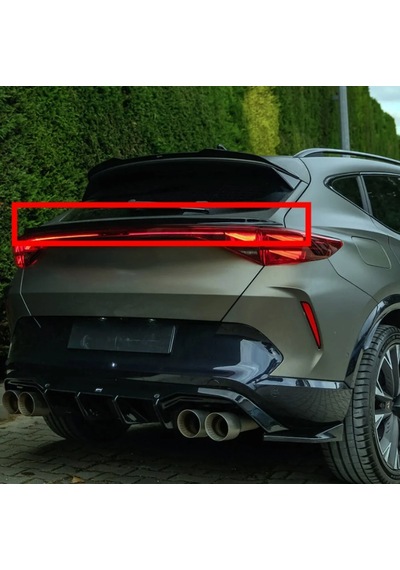 Cupra Formentor Stop Lamba Üstü Spoiler 2020+ Sportif Tasarım Premium Abs Plastik Kolay Montaj