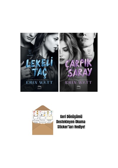Royal Serisi Kutulu Set 3 Kitap + Paramparça Prens Royal Serisi 2. Kitap