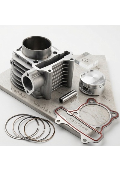 Sym Jet 14 200 Cc Silindir Piston Seti 2018-2026 Uyumlu Arasmto