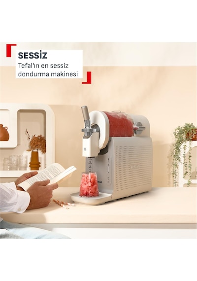 Tefal Freezi 16 sı 1 Arada 200 W Dondurma Ve Donmuş İçecek Makinesi