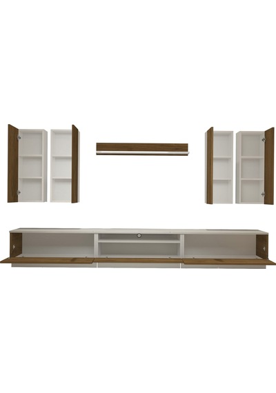 Decoraktiv Trendstyle 8d Mdf Tv Ünitesi Tv Sehpası Beyaz - Pera