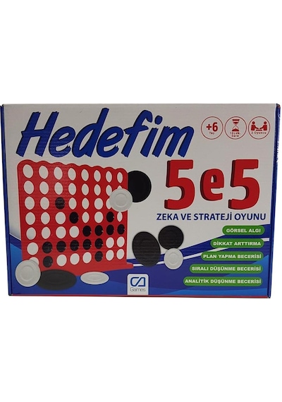 Ca Games Hedefim 5 E 5 Zeka ve Strateji Oyunu CA.5172