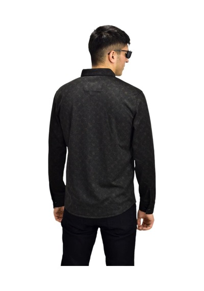 Erkek Spor Jakarlı Uzun Kol Gömlek R6520 Bgl-st03204 001