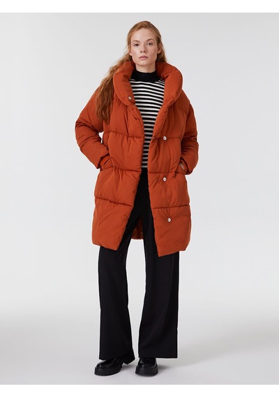 Loft Regular Fit Kadın Kaban Pumpkın