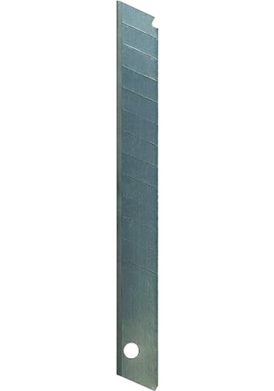 Ofis Ve Kırtasiye 640717 Yedek Bıçak Gümüş, 9 Mm