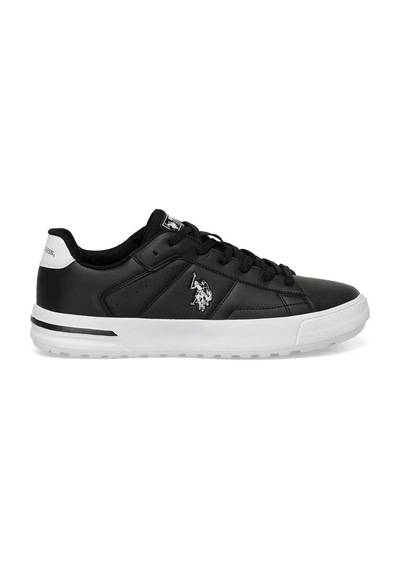 U.s. Polo Assn. Mango 4fx Erkek Siyah-beyaz Sneaker Ayakkabı-siyah Siyah