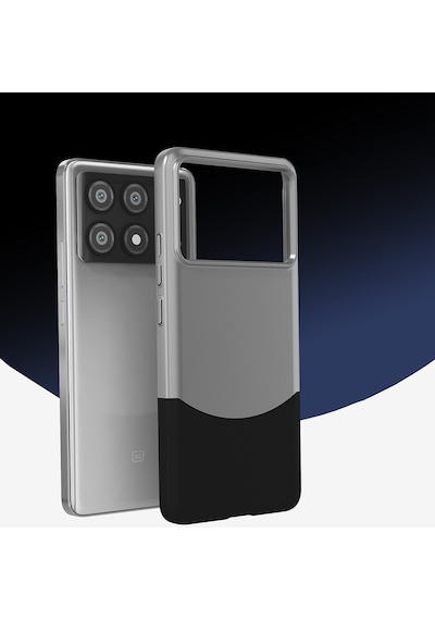 Goocamp Poco X6 Pro Kılıf Mıknatıslı Duble Kapak - Gri Gri