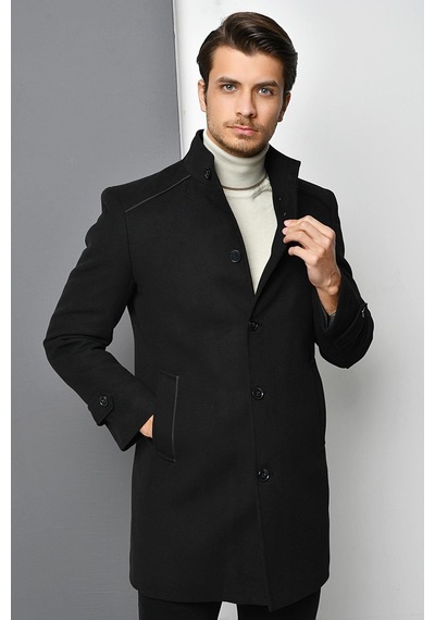 Plt9391 Dewberry Erkek Palto-antrasit Antrasit