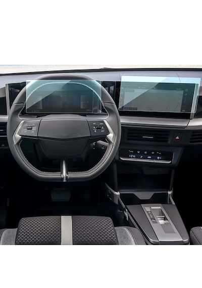Opel Yeni Frontera Uyumlu Navigasyon Ve Dijital Gösterge 9h Nano Koruyucu 2 Li Set 9H Nano Ekran Koruyucu