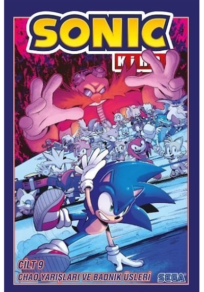 Kirpi Sonic Cilt 9 - Chao Yarışları Ve Badnik Üsleri / Evan St...