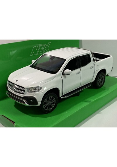 Mercedes Benz X Class 1/24 Ölçek Model Araba Beyaz
