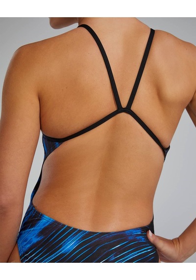 Tyr Durafast Elite Women's Cutoutfit Swimsuit - Cycloid Mavi
