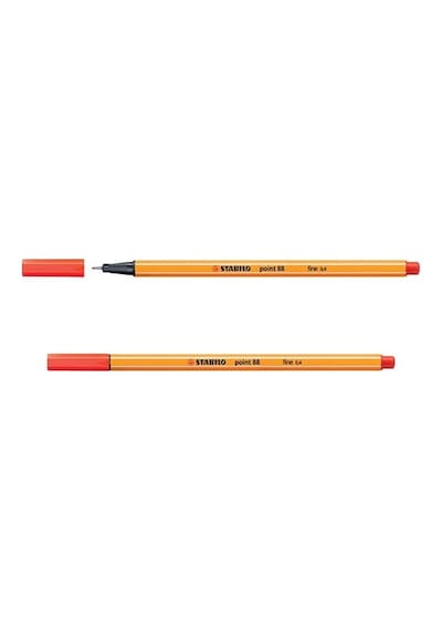 Stabilo Point 88 Fineliner Kalem Kızıl